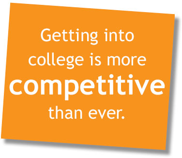 Competitive Early Round college admissions
