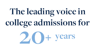 20 years College Admissions Experience